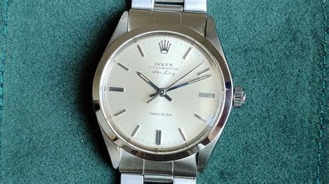 rolex air king 5500 review